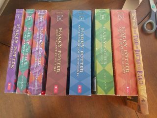 Harry Potter - Complete Set Of 7,  Beedle The Bard - J.  K.  Rowling - Paperbacks
