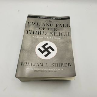 The Rise And Fall Of The Third Reich Paperback,  Good
