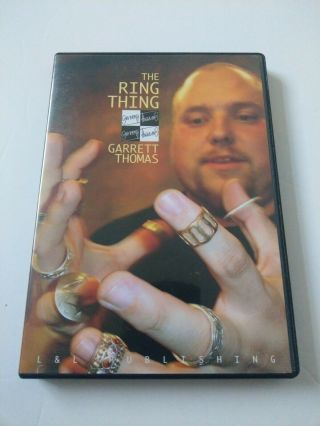 The Ring Thing By Garrett Thomas - Professional Close - Up Magic Trick Dvd