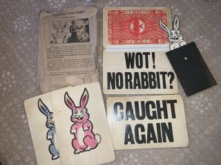 Vintage Card Magic Trick - Cherchez Brer Rabbit By Max Andrews - Vampire Magic