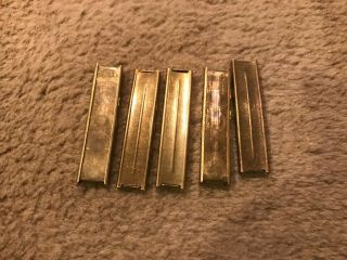 X5 8mm Mauser Stripper Clips,  M95m M24 K98 K98k 98k M48 8mm 8x57 Wwii