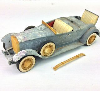 Vintage Hubley Die Cast Metal Roadster Coupe W Rumble Seat Barn Find Usa