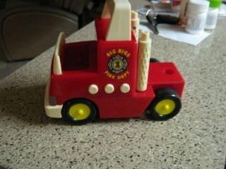 Buddy L Big Rigs Fire Truck Cab,  Lights,  Sound,  Vehicle 2002 (cab Only)