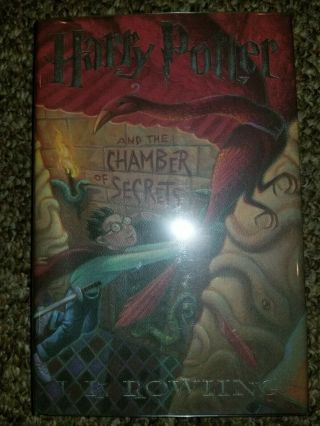 1st Edition Harry Potter And The Chamber Of Secrets Hc W/ Dj - Printed In Mexico