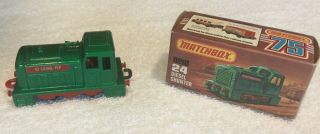 Matchbox 24,  Diesel Shunter,  1978 In A,  Lesney Products,  England