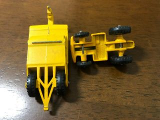 Vintage LESNEY No.  1 Tractor Earth Mover Vehicle & Trailer - Matchbox 3