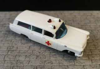 MATCHBOX 1 - 75 Custom 54 S&S CADILLAC Ambulance Diecast Model CODE 3 Ghostbuster 2