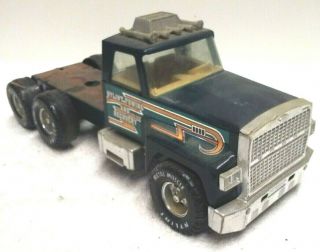 Vintage Nylint Ford Towing Wrecker Truck Pressed Steel Toy Parts Or Restore