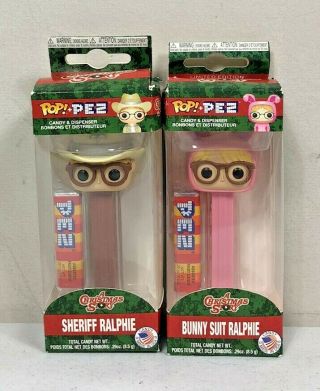 Funko Pop Pez A Christmas Story,  Sheriff Ralphie And Bunny Suit