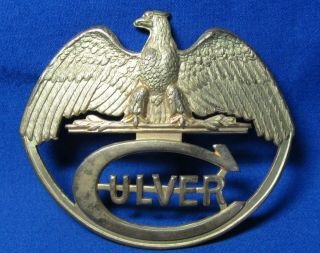 Wwii Culver Military Academy Hat Badge