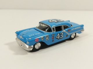Hot Wheels 1957 Oldsmobile Richard Petty 43 Blue Nascar 1:64 Scale Diecast