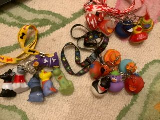 American Heart Association Rubber Ducks And Dogs With Lanyards