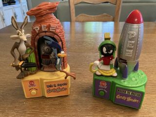 Wile E.  Coyote And Marvin The Martian Pez Candy Handler