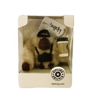 Kipling Travel Monkey Keychain Beige,  Great Gift For Coffee Lovers