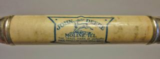 Old John Deere Bullet Pencil,  Moline,  3 - Legged Deer,  Yates City Il