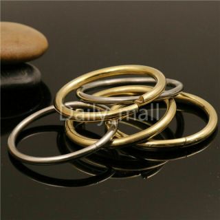 Key Ring Loop Quick Release Keychain Loop Split Rings Loop Brass/stainless Steel
