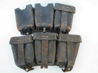 Wwii German Army Wehrmacht Ammo Pouches