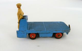 Vintage 1948 Dinky Toys B.  E.  V Truck Meccano Ltd 14a Blue Diecast Collectable N20