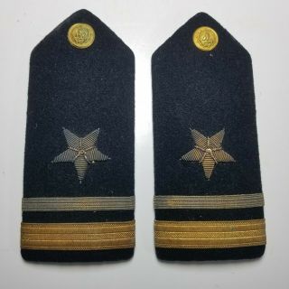 Wwii Us Navy Officers Lieutenant Junior Grade Ltjg Rank Pair Shoulder Boards