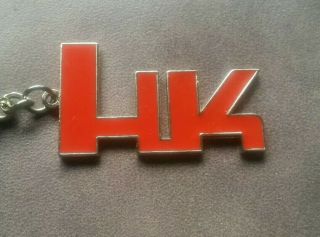 Heckler & Koch Hk Metal Logo Keychain