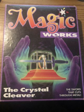 Magic Works: The Crystal Cleaver (milton Bradley/tenyo)