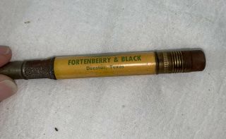 Vintage John Deere Bullet Pencil - Decatur,  TX. 3