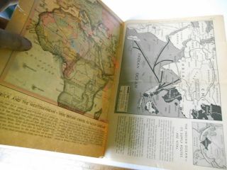 RARE 1942 WAR ATLAS,  CHICAGO SUN,  WORLD WAR 2,  MAPS,  BATTLES,  HARD TO FIND 2