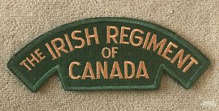 The Irish Regiment Of Canada Cloth Shoulder Flash (22924)