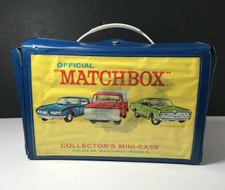 Vintage 1969 Official Matchbox Collector 
