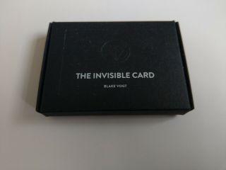 The Invisible Card By Blake Vogt - Professional Mentalism Card Magic Trick