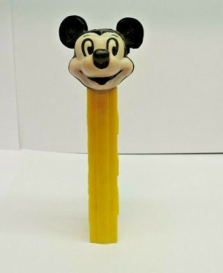 Pez Disney Mickey Mouse Diecut Face No Feet 2.  620.  061 Made In Austria 1960 