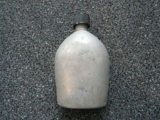 Wwii Us Army Canteen Agm Co.  1945 Dated And Marked With Cap And Cork