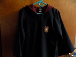 The Wizarding World Of Harry Potter Gryffindor Robe Adult Size Xxs
