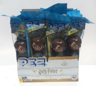 2020 Harry Potter Pez Full Display Box Of 12 - All Harry - Mib W / Mystery Candy