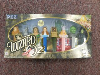Rare The Wizard Of Oz 70th Anniversary Pez Collectors Set Limited Edition