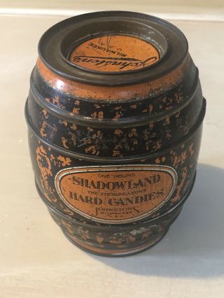 Vintage Johnston’s Milwaukee Hard Candies Shadowland Four Seasons One Pound