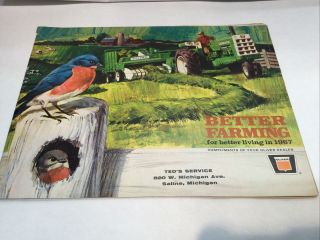 Better Farming For Better Living In 1967 Oliver Brochure,  Munger,  Michigan