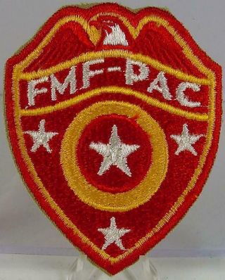 Wwii Usmc Fleet Marine Force Service Supply Battalion Patch