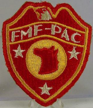 Wwii Usmc Fleet Marine Force Dog Platoons Patch