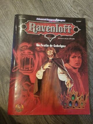 Ravenloft: Un Festin De Gobelyns - Donjon Et Dragon Seconde édition