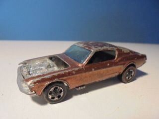 Hot Wheels Red Line Custom Ford Mustang,  C1967