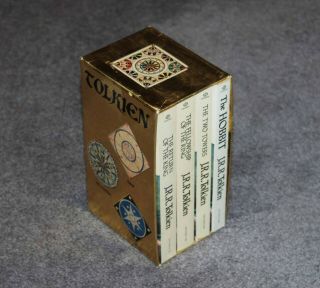J.  R.  R.  Tolkien 1978 Ballantine Books Gold Box Set - Vintage Set -