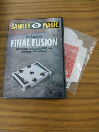 Final Fusion By Jay Sankey - Professional Card Magic Trick With Dvd