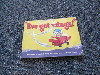 Wwii Us Army Ac I’ve Got Wings 1944 Cartoon Booklet Rr Item