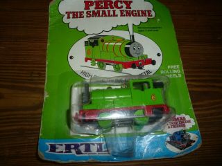 Ertl Thomas The Tank Engine And Friends Percy Card