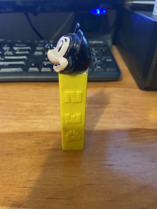 VINTAGE MICKEY MOUSE PEZ DISPENSER NO FEET MADE IN AUSTRIA 1960s 2