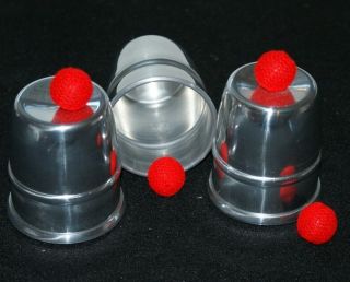 Cups And Balls - - Morrissey - - Quality Aluminum Set Tmgs