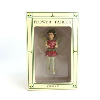 Cicely Mary Barker Strawberry Flower Fairy Ornament Figure Fairies Series Ii