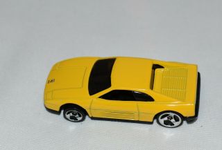1990 Hot Wheels Yellow Ferrari,  Made In China
