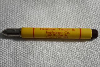 Union City,  Indiana - John Deere Bullet Pencil - Harshman Tractor & Implement Ja84
